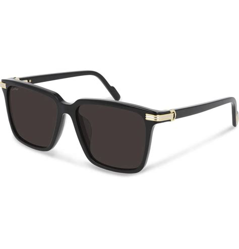 cartier black eyeglasses|black cartier glasses men.